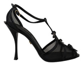 Dolce & Gabbana Black Stiletto High Heels Sandals Shoes -   -  Dolce & Gabbana.